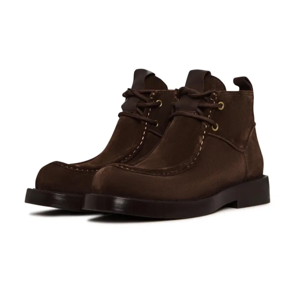 Rustic Ridge Suede Chukka Boots