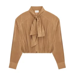 Saint Laurent Shirts Braun