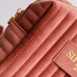 Samt Kosmetiktasche Grande