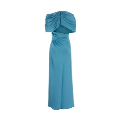 Satin Long Dress