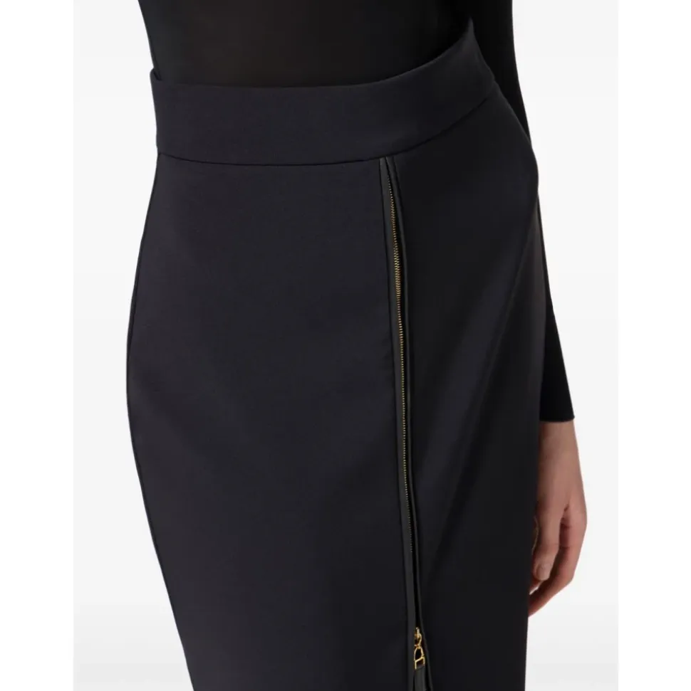 Schicker Schwarzer Rock AW25