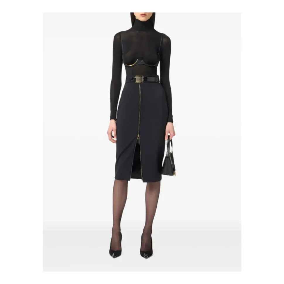 Schicker Schwarzer Rock AW25