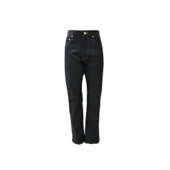Schmale Passform Dunkle Denim Jeans