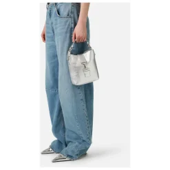 Schultertasche aus Kalbsleder