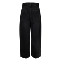Schwarze Jeans mit Verdecktem Reißverschluss