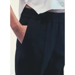 Schwarze Jogger Hose Milano Stil