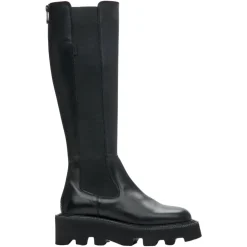 Schwarze Kniehohe Stiefel