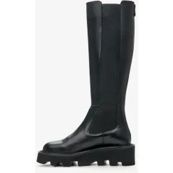 Schwarze Kniehohe Stiefel
