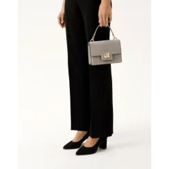 Schwarze Nubuk-Minimal-Stil Pumps