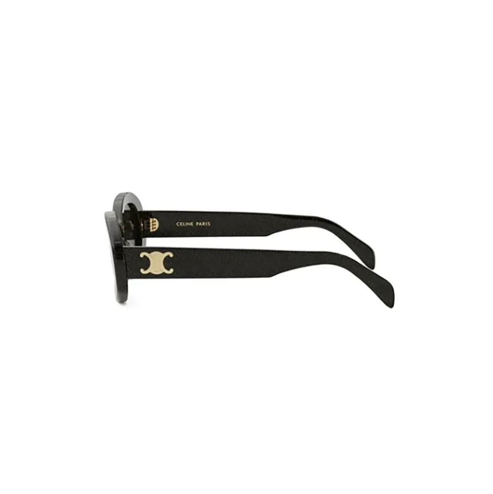 Schwarze Sonnenbrille stilvolles Damenaccessoire