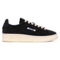 Schwarzer Sneaker mit Strass Dallas Modell