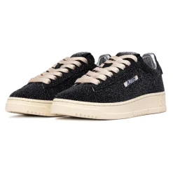 Schwarzer Sneaker mit Strass Dallas Modell