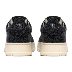 Schwarzer Sneaker mit Strass Dallas Modell