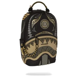 Schwarzer Wonderland Gold Rucksack