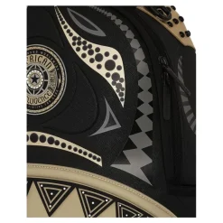 Schwarzer Wonderland Gold Rucksack