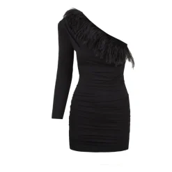 Schwarzes Kleid 181522 Stil