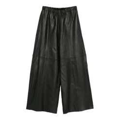 Seide & Nylon Schwarze Hose