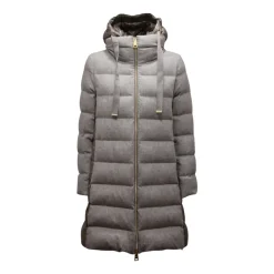 Seide/Kaschmir Halb Mantel Jacke