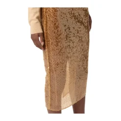 Sequin Midi Skirt