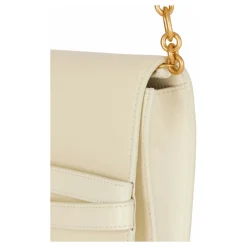 Shuffle Brieftasche aus geknittertem Leder mit Kette