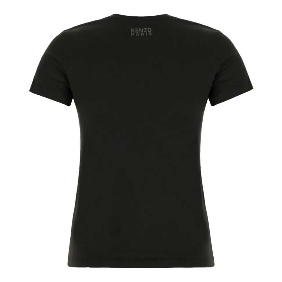 Smiling Tiger T-Shirt mit Rundhalsausschnitt