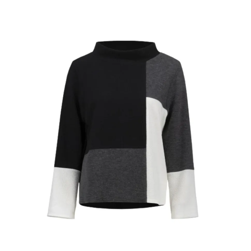 Squared Jacquard Top