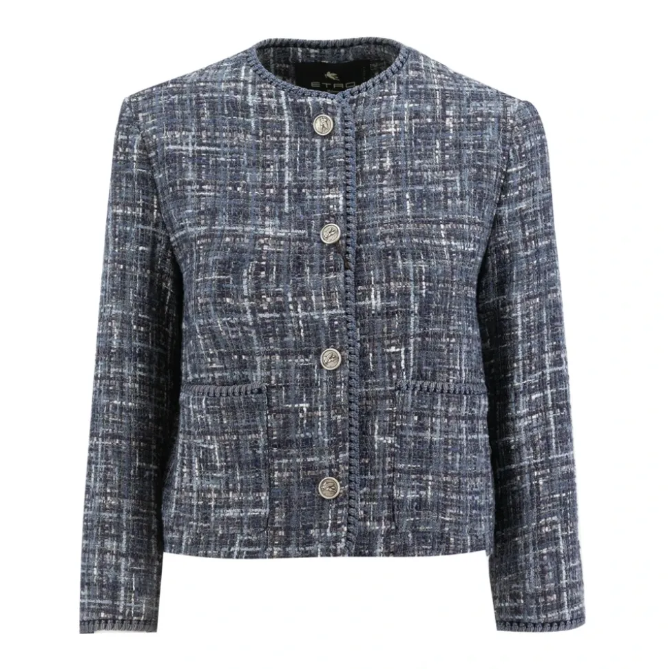 Stilvolle Knopfjacke
