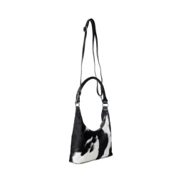 Stilvolle Ko-Print Schultertasche