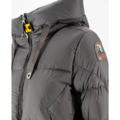 Stilvolle Lange Jacke mit Doppelreißverschluss