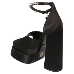 Strass Fabric Sandals