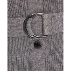 Strickkleid mit Schulterpolstern