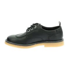 Stylische Leder Derby Schuhe