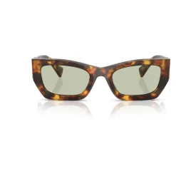 Stylische Sonnenbrille in Havana Grün