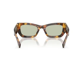 Stylische Sonnenbrille in Havana Grün