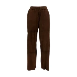 Suede Sweatpants