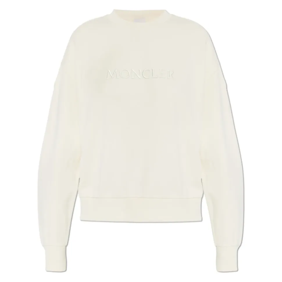 Sweatshirt mit aufgesticktem Logo