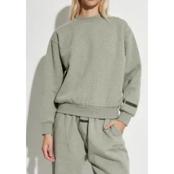 Sweatshirt mit bedrucktem Logo
