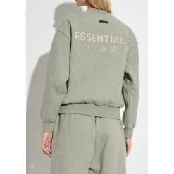 Sweatshirt mit bedrucktem Logo