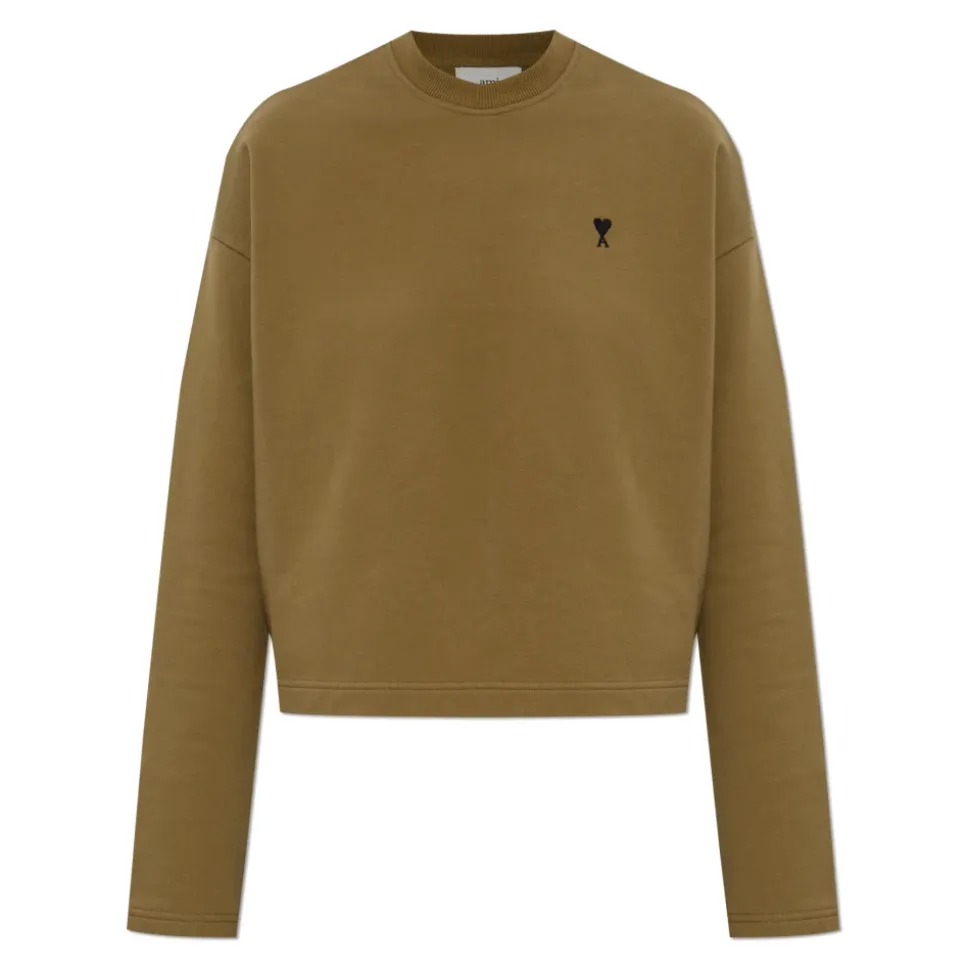 Sweatshirt mit gesticktem Logo