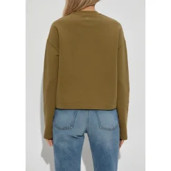 Sweatshirt mit gesticktem Logo