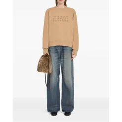 Sweatshirt mit Logo-Print