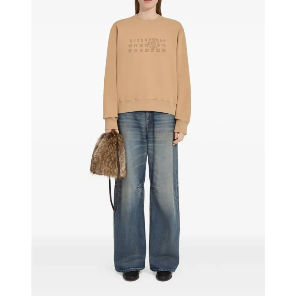 Sweatshirt mit Logo-Print