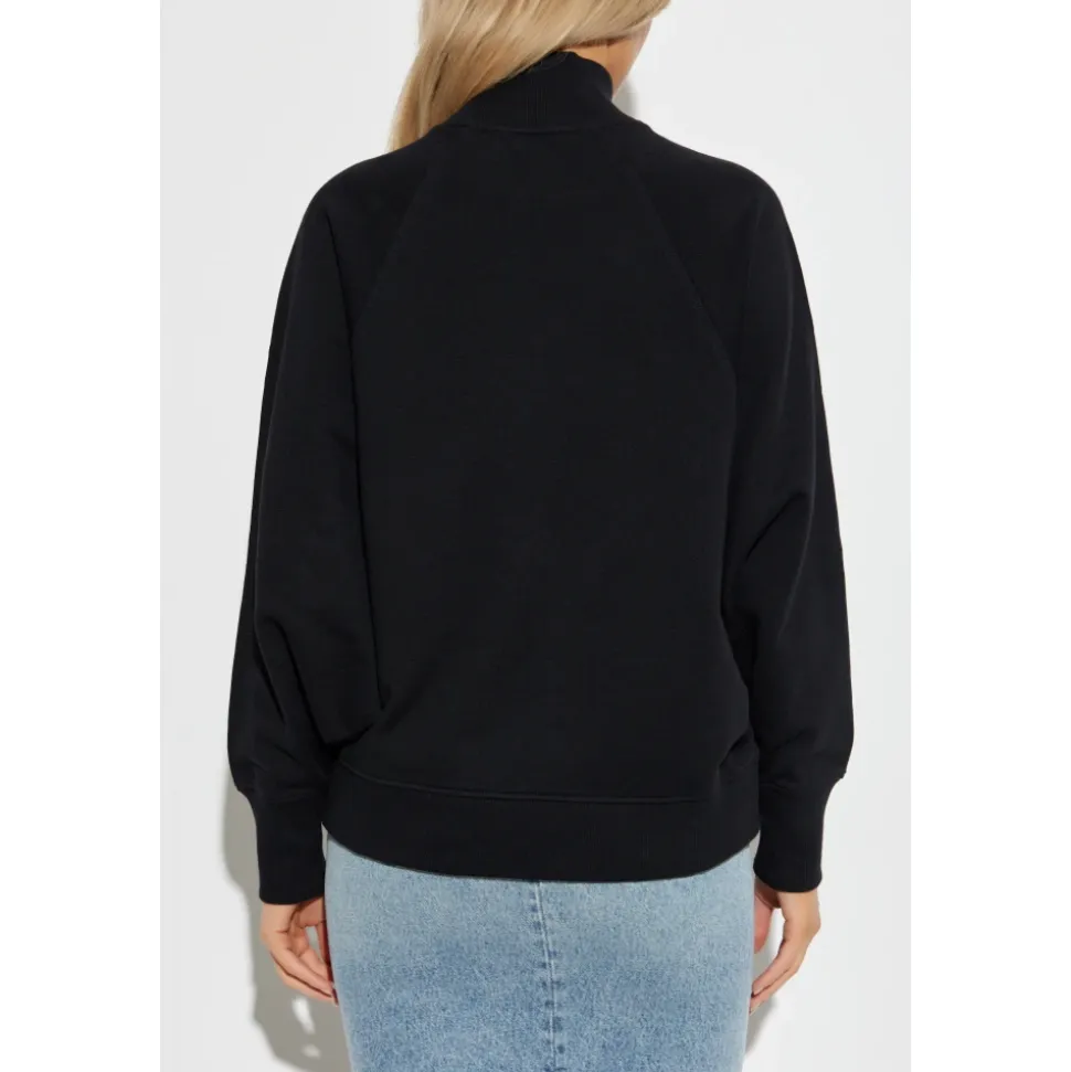 Sweatshirt mit Stehkragen