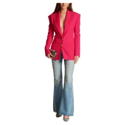 Taillierter Blazer mit 2 Knöpfen und betonter Taille