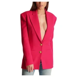 Taillierter Blazer mit 2 Knöpfen und betonter Taille