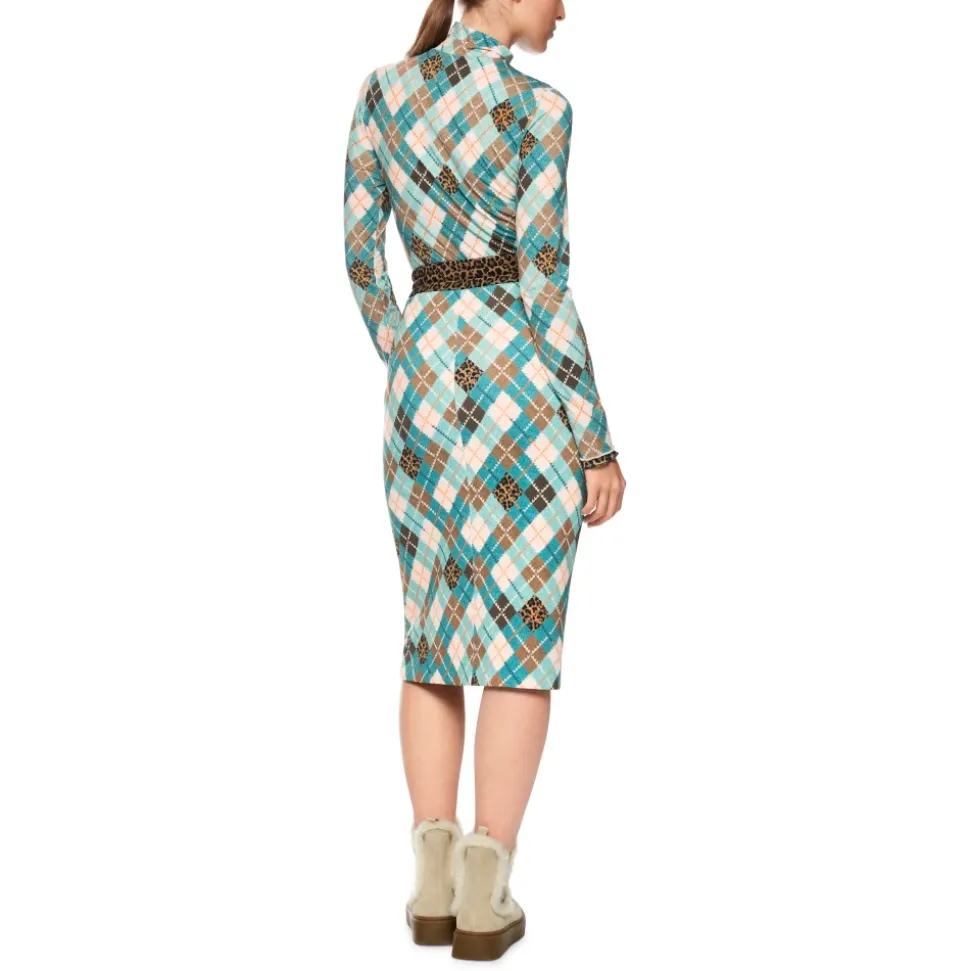 Tailliertes Langarmshirt mit Rollkragen