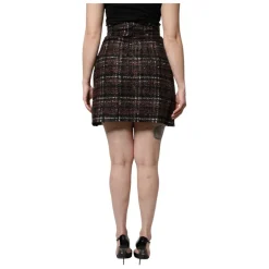 Tartan Tweed Bleistiftrock