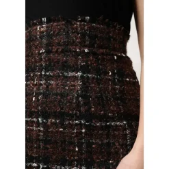 Tartan Tweed Bleistiftrock