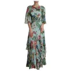 Tiered Floral Maxi Dress
