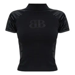 Top mit gesticktem Logo
